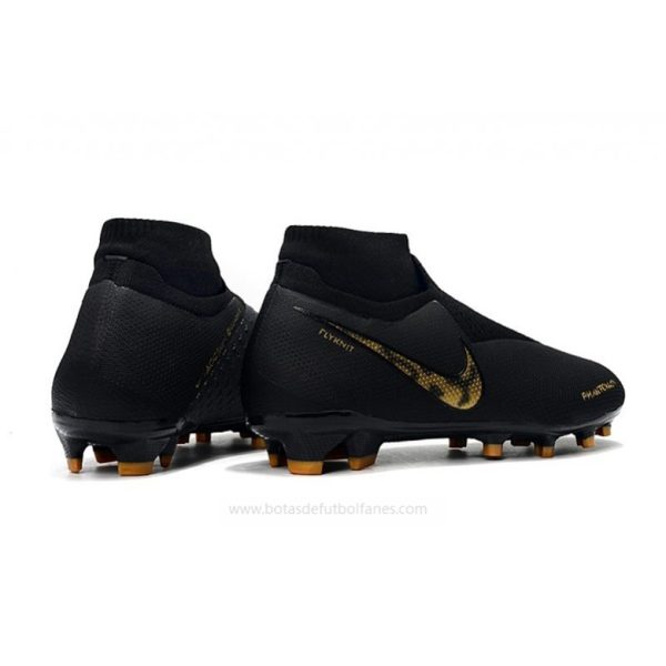 Nike Phantom VSN Elite DF FG Negro Oro